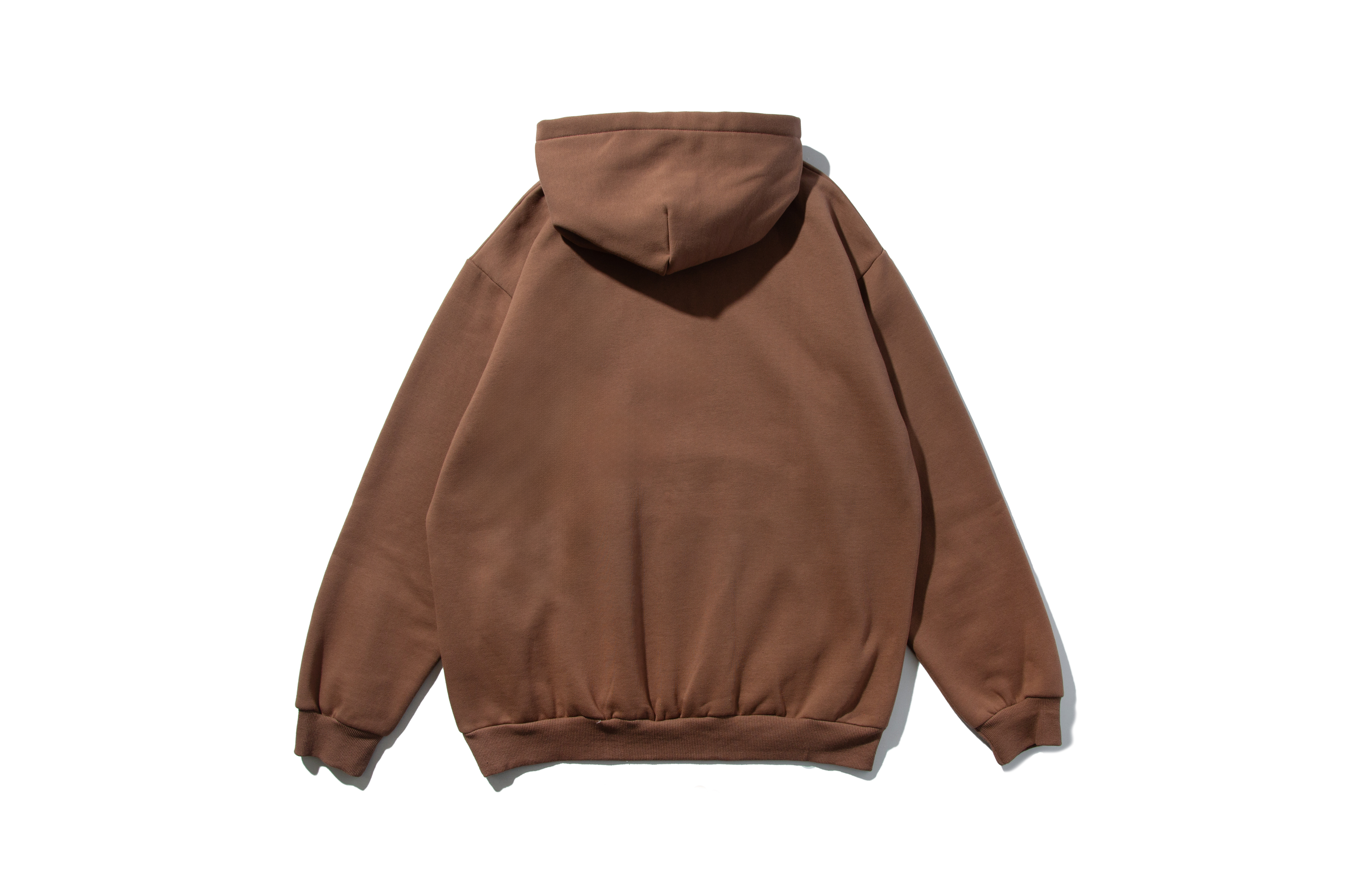 Lo-Fi "Paint Logo Pullover Hood" (Washed Brown)