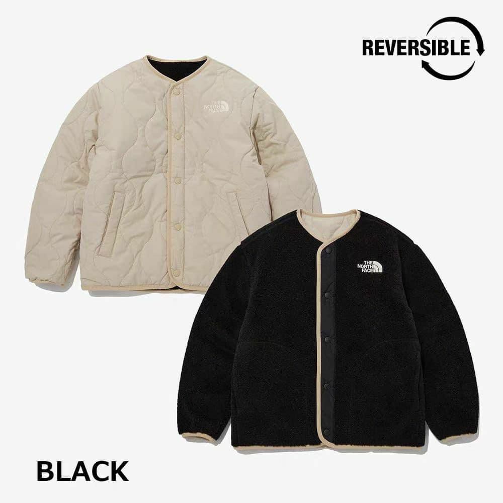 廠單 Tnf 兩面穿羊羔絨棉親子外套