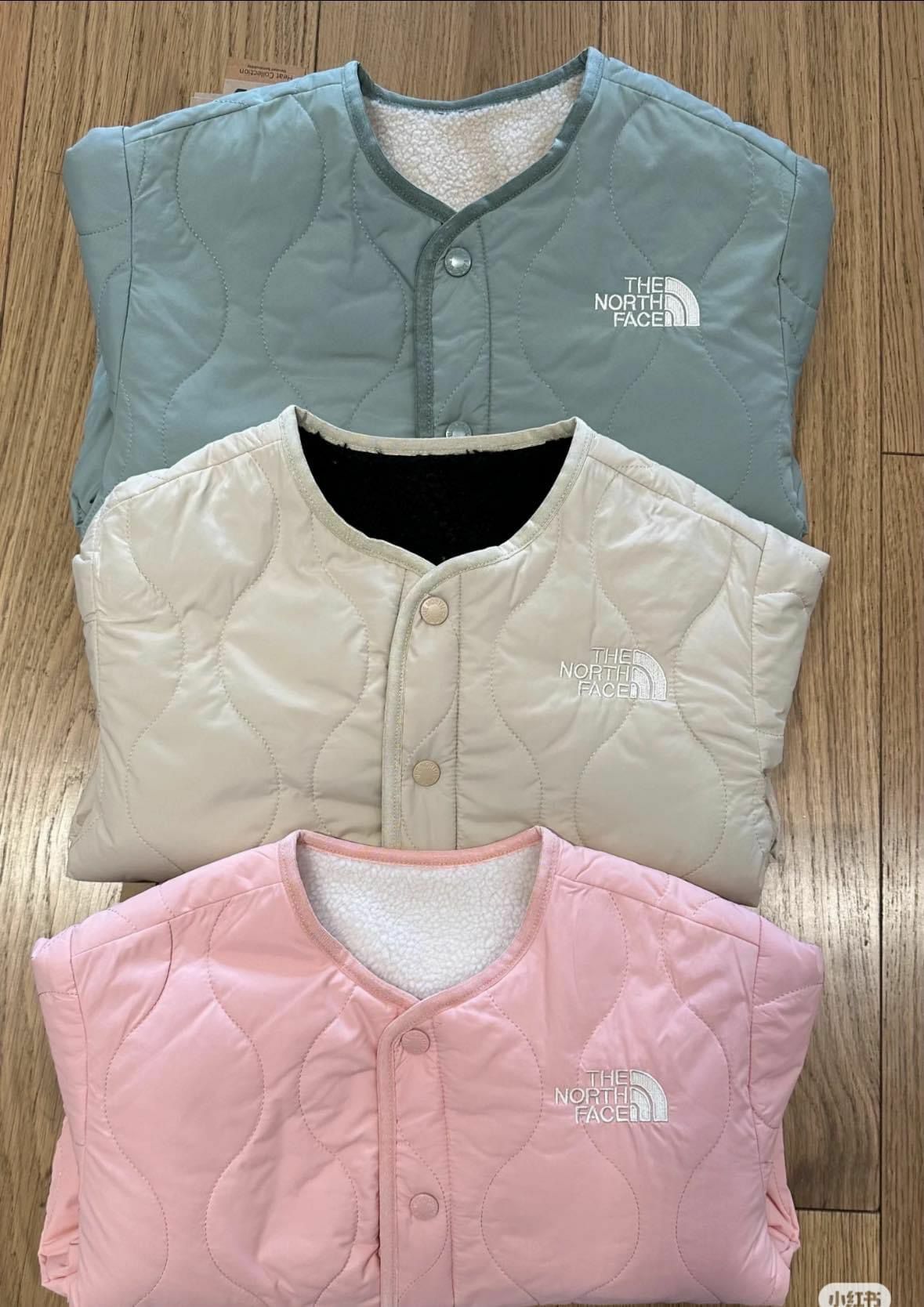 廠單 Tnf 兩面穿羊羔絨棉親子外套