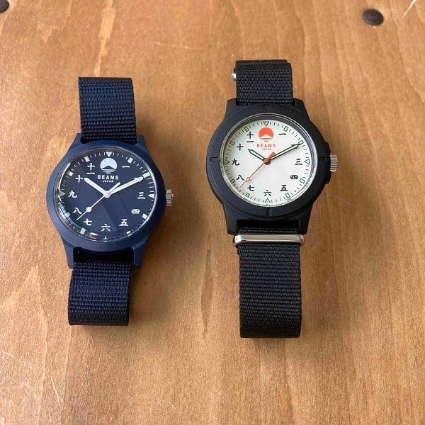BEAMS JAPAN  漢字手錶