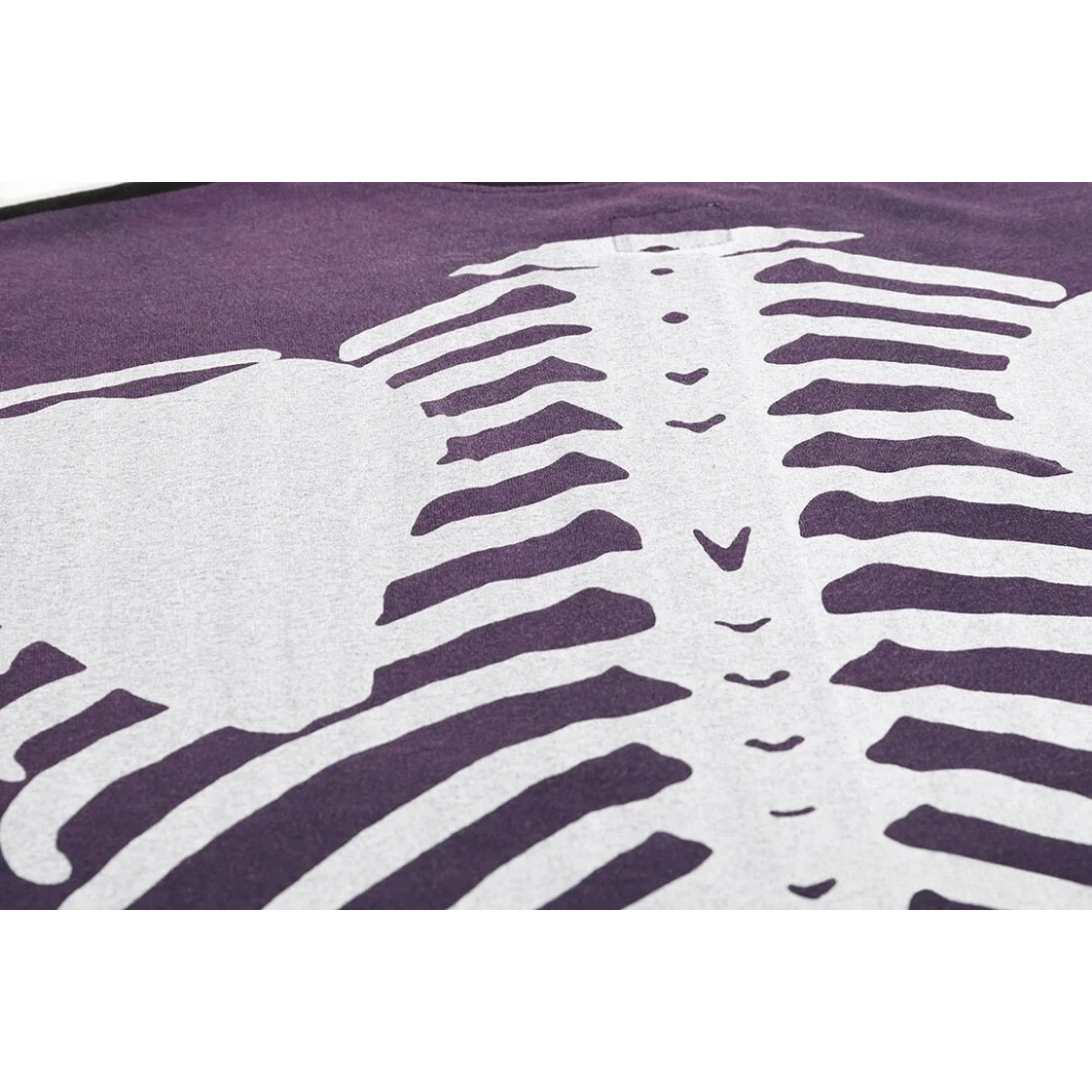 【NICE 歐美日韓代購】24SS KAPITAL 日系潮牌🔥平田和宏 骷髏系列拼接短袖 短T 拼布