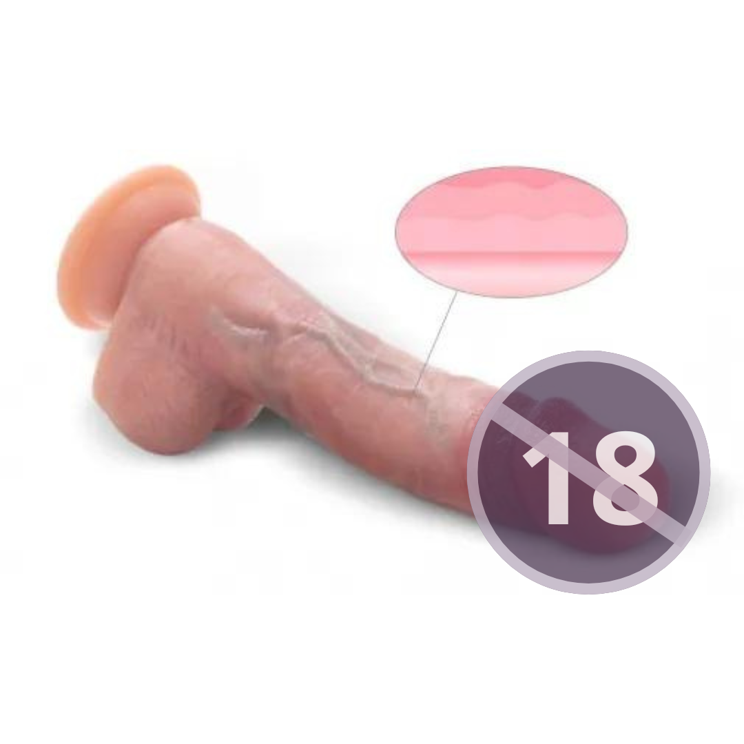 Drywell 仿真陽具 18cm - 肉色