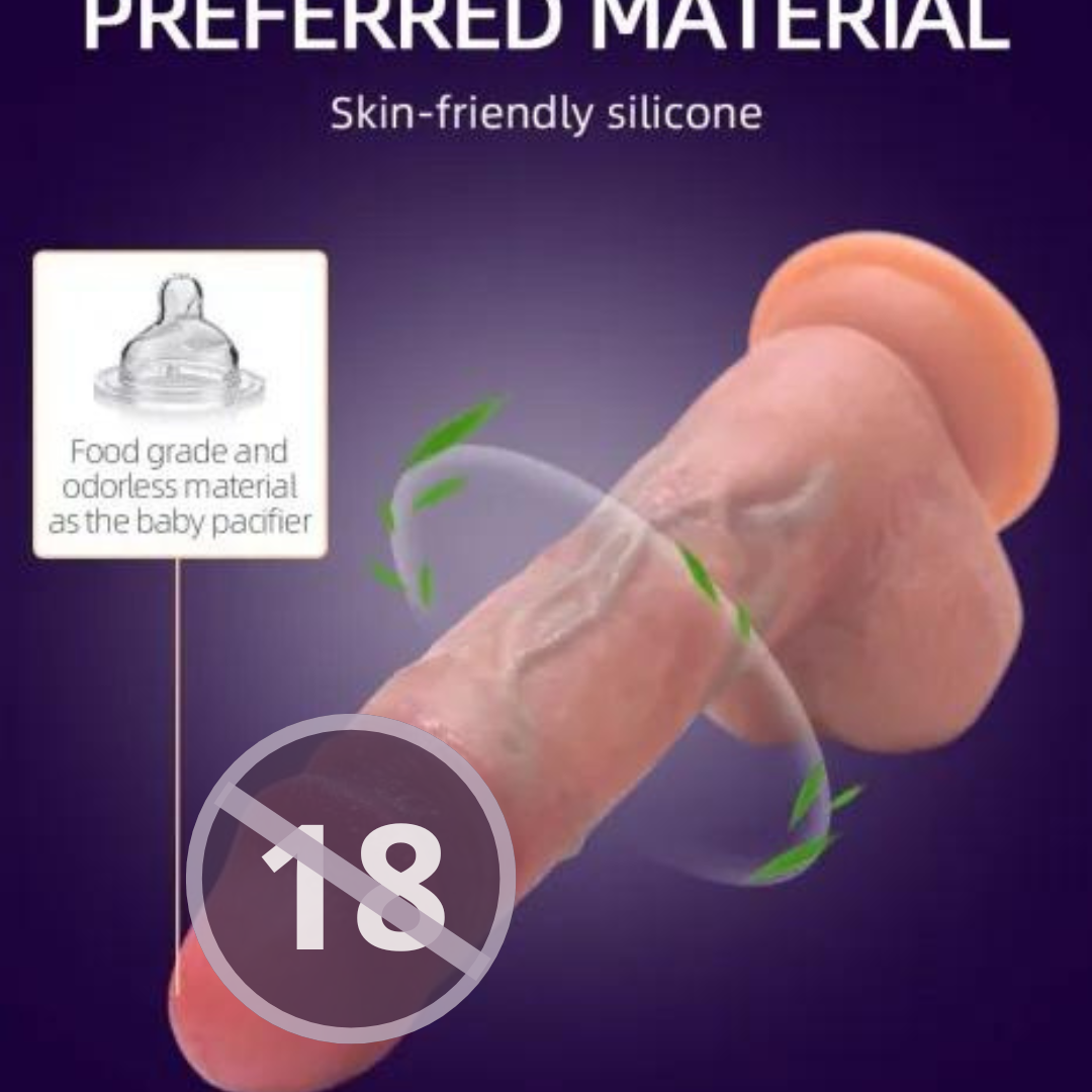 Drywell 仿真陽具 18cm - 肉色