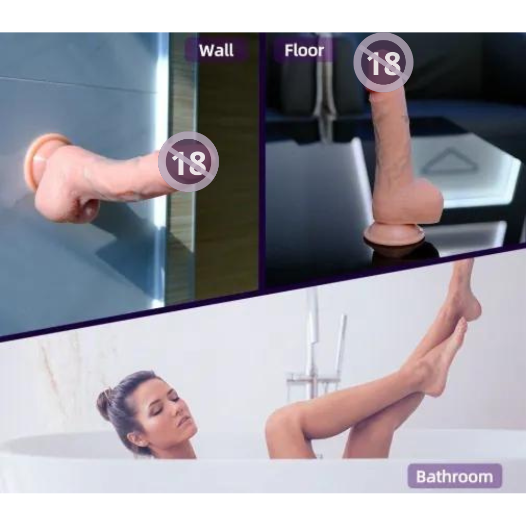 Drywell 仿真陽具 18cm - 肉色