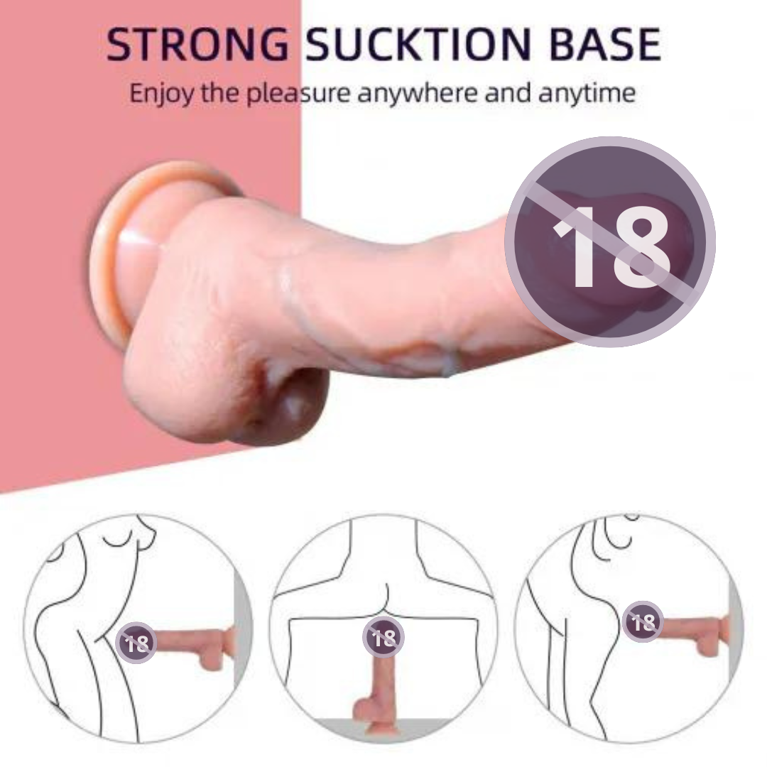 Drywell 仿真陽具 18cm - 肉色