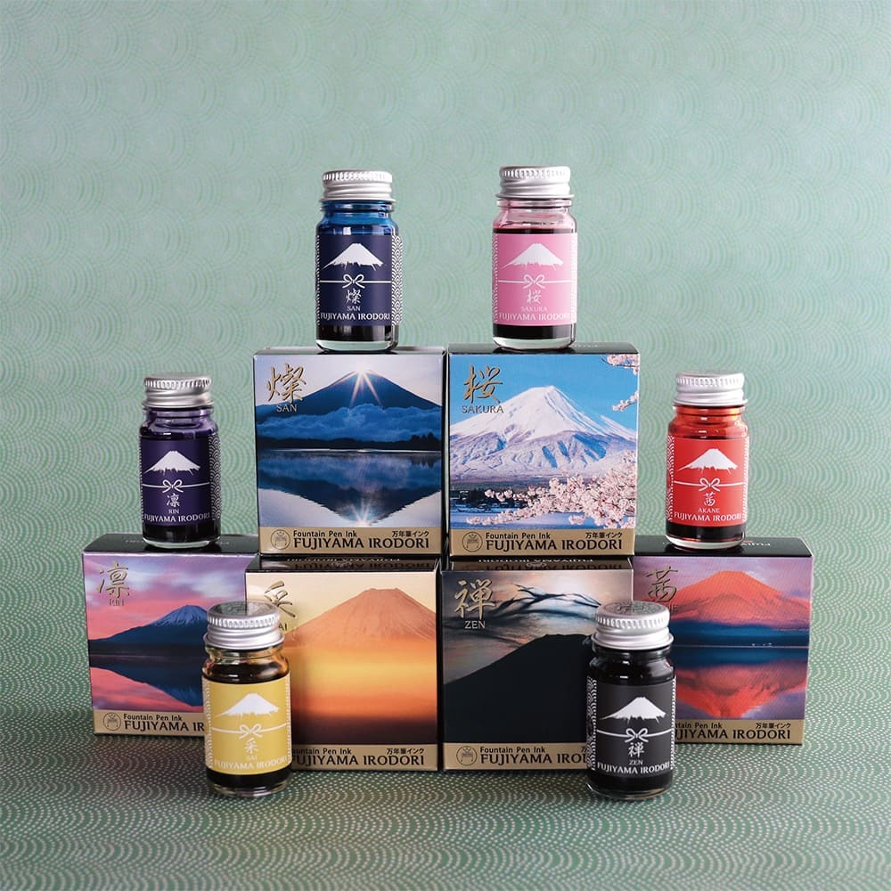 富士百景 12ML 鋼筆墨水 ｜日本 寺西化學工業