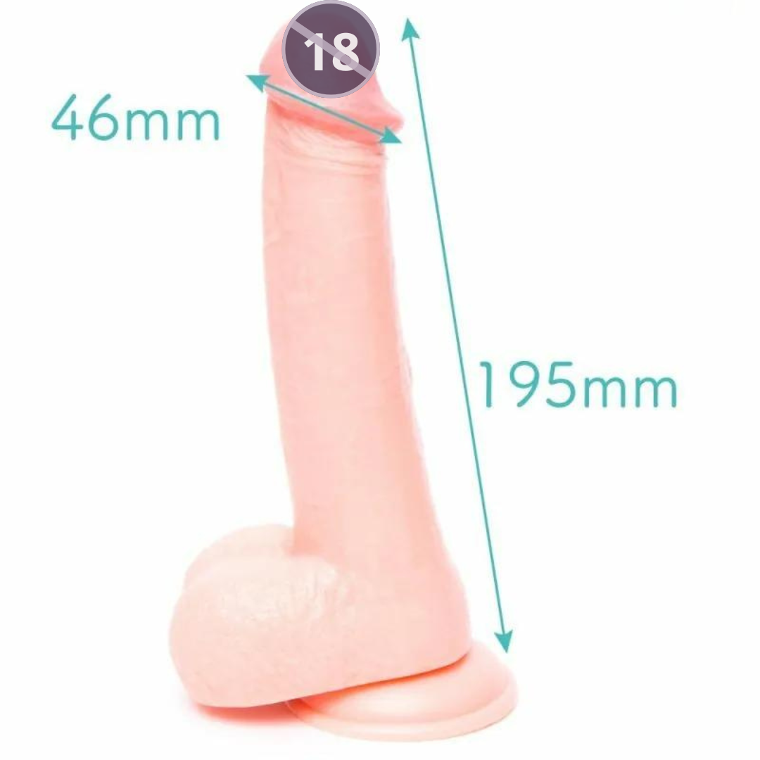 EXE - 純國產超仿真陽具 19.5cm