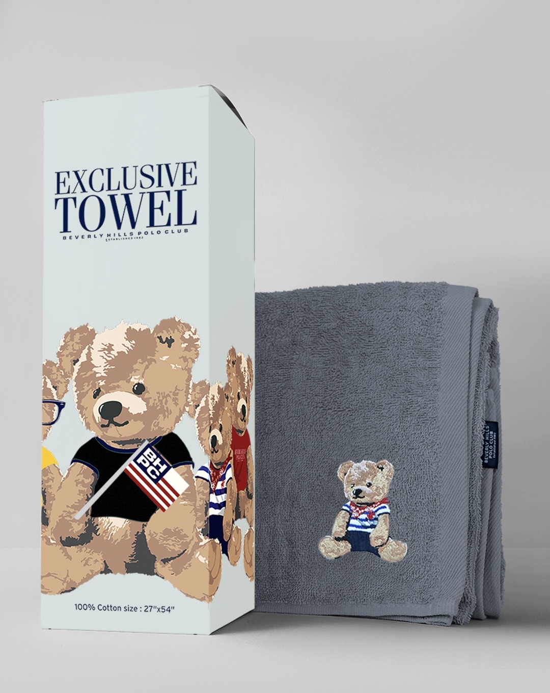 泰國 -BEVERLY HILLS POLO BEAR毛巾