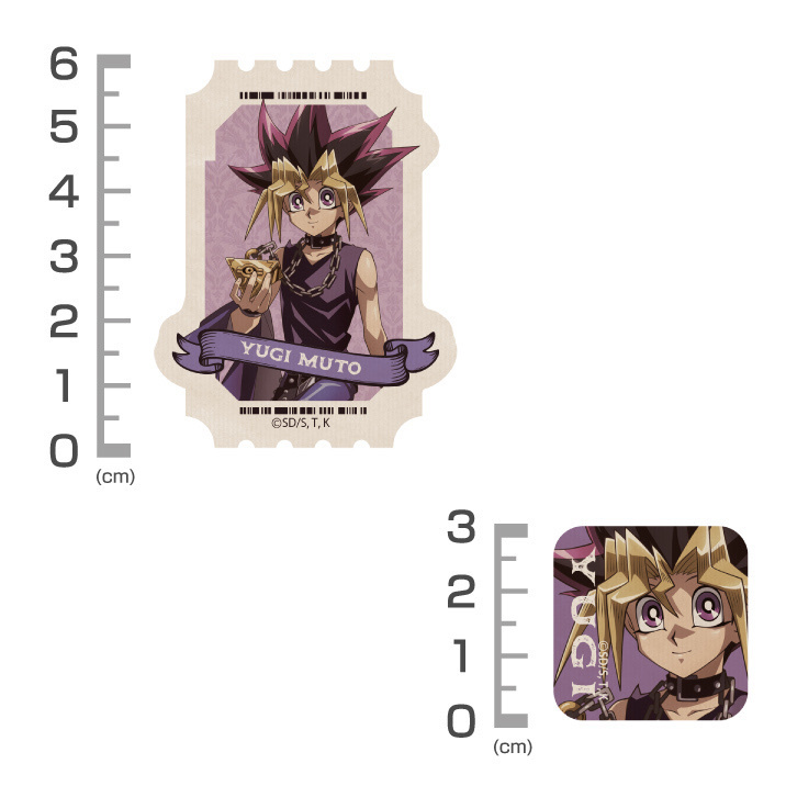 Cospa 0909 描き下ろし 武藤遊戯 ミニステッカーセット オフモードの決闘者Ver. [遊☆戯☆王デュエルモンスターズ]