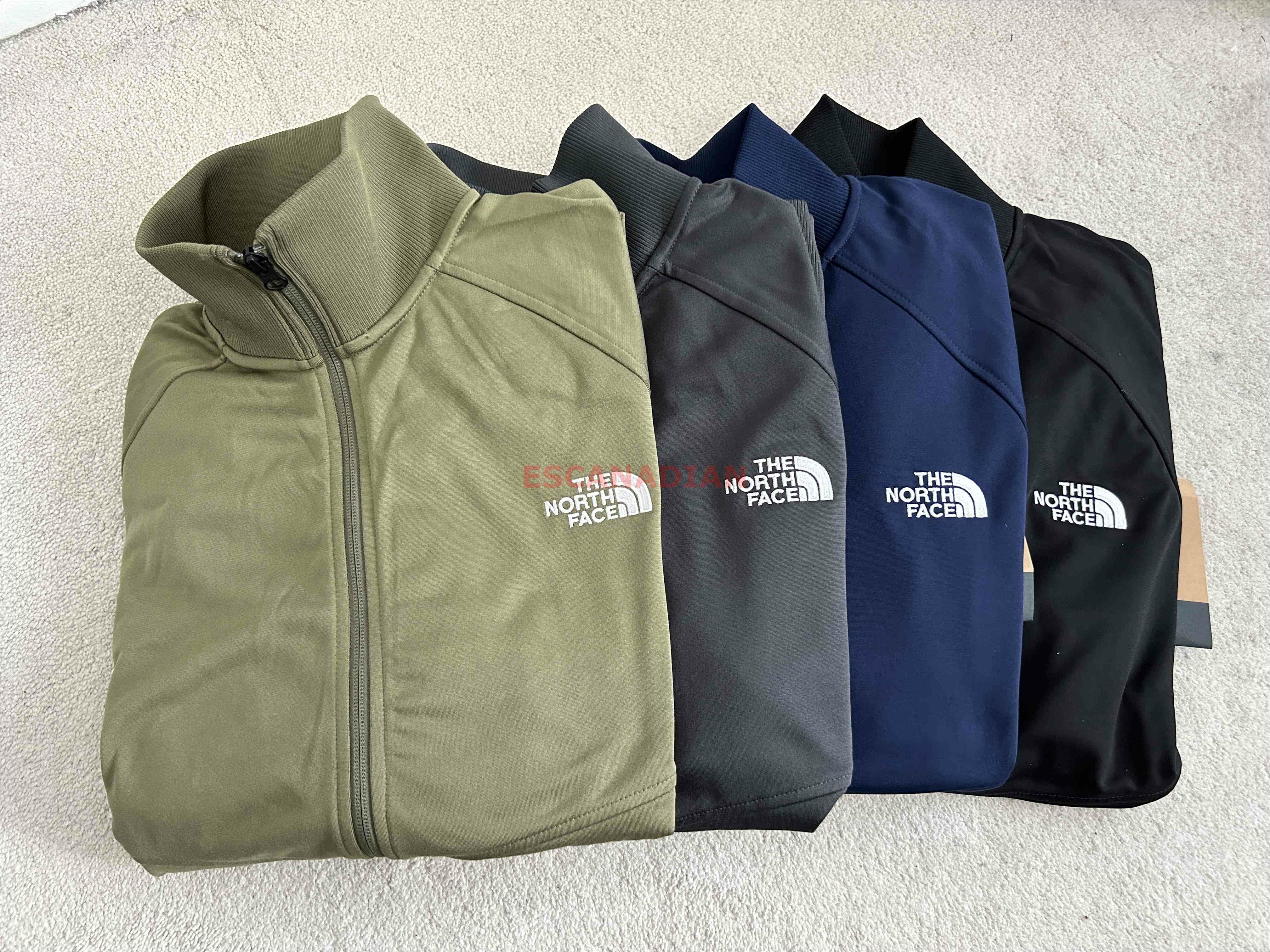 THE NORTH FACE 男大人 正反刺繡小標 內裡小抓絨 運動外套 (4色)