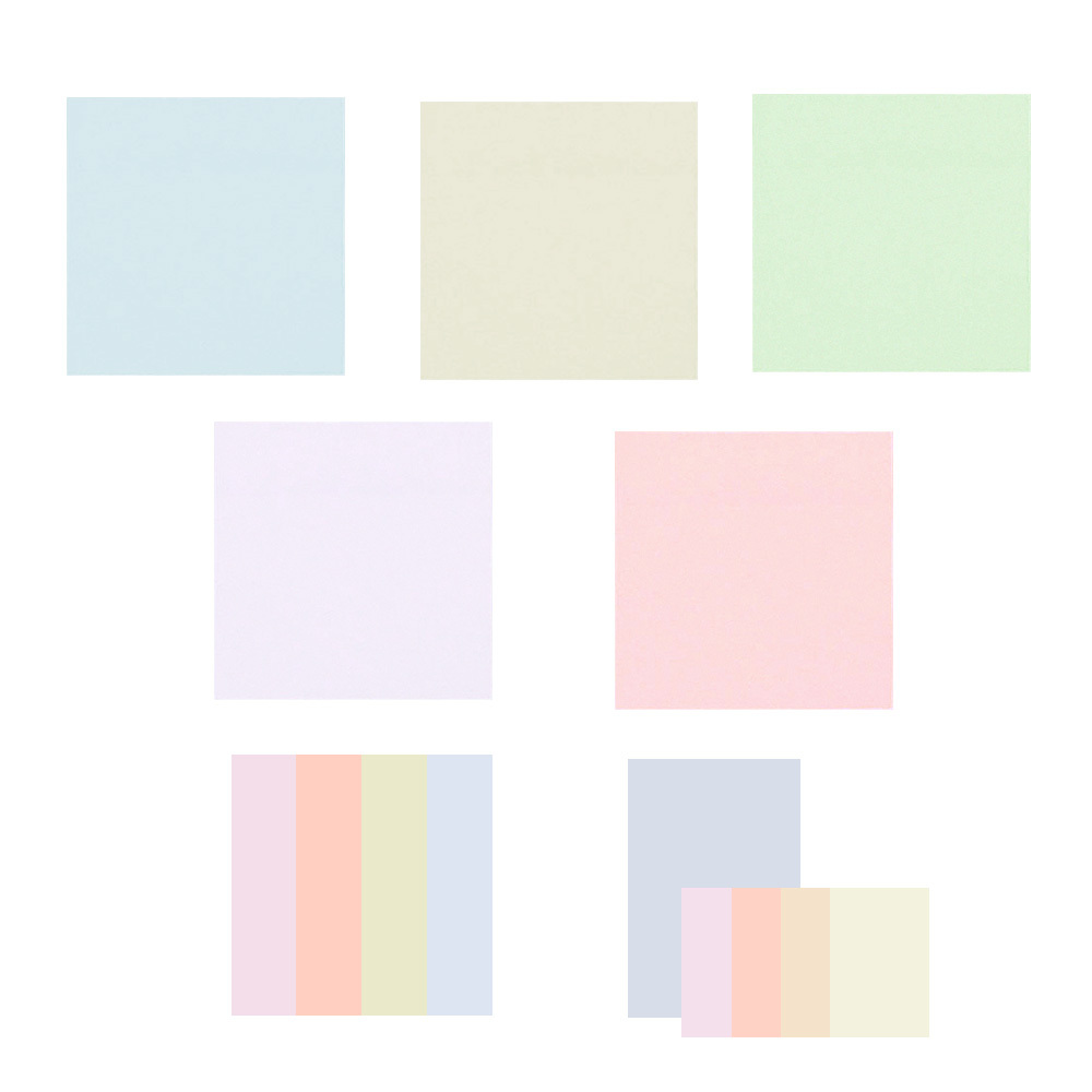 莫蘭迪色便利貼