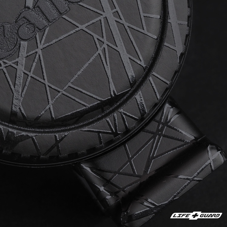 LIFE+GUARD Canon EF-EOS M 貼膜展示圖，LIFE+GUARD 風格設計