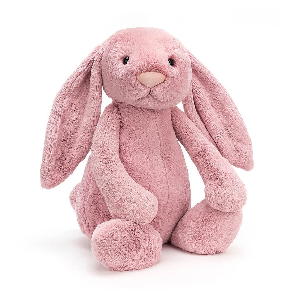 【樂森藥局】英國 Jellycat Bashful Tulip Bunny 粉嫩粉兔 67cm/公分、 絨毛玩偶