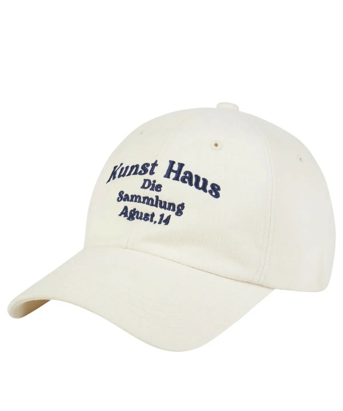 Dumaro - Pigment Washed Cotton Ball Cap (Ivory)