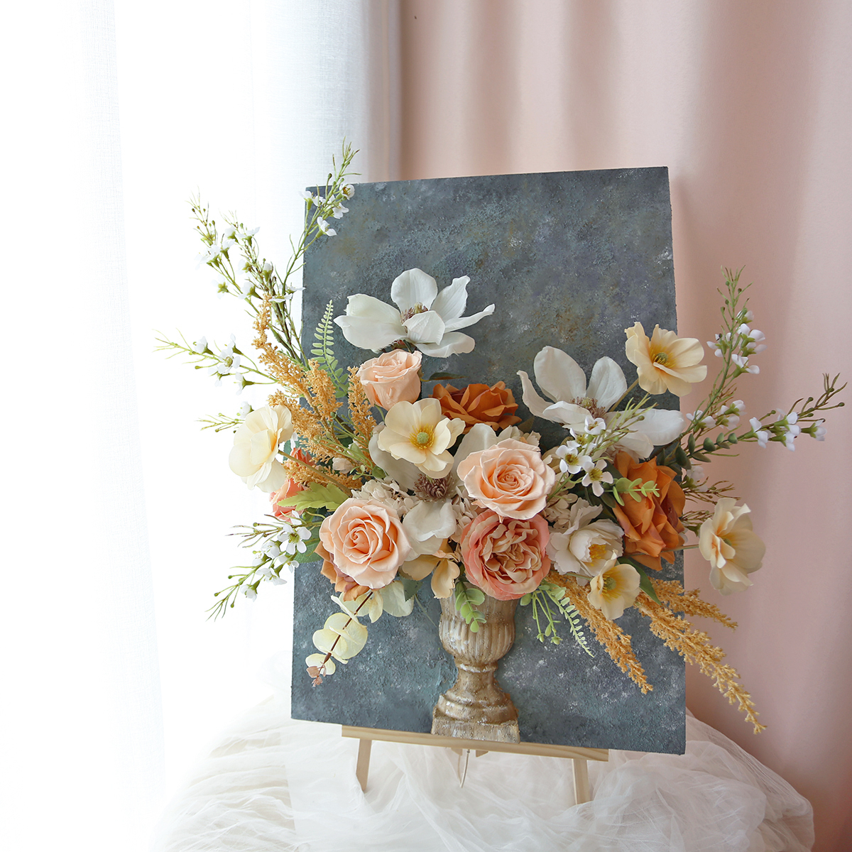 FD16｜晨曦光廊立體花畫