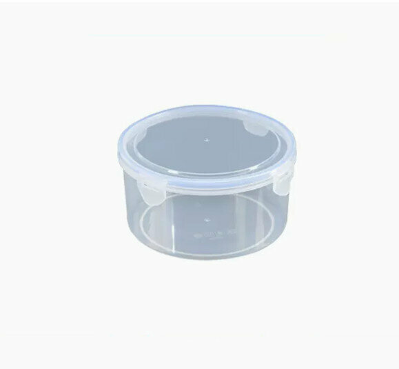 Popular multifunctional crisper sealed box [round medium size [600ML] [specification: 6.5*11.5cm]