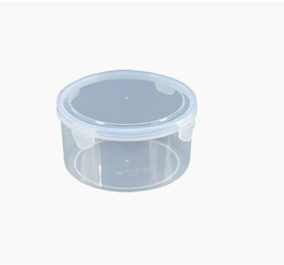 Popular multifunctional crisper sealed box [round large size [1000ML] [specification: 7.5*14cm]