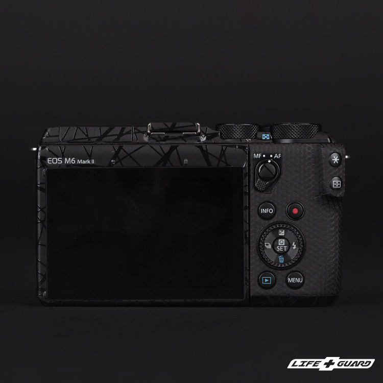 LIFE+GUARD Canon EOS M6 Mark II 相機貼膜展示圖