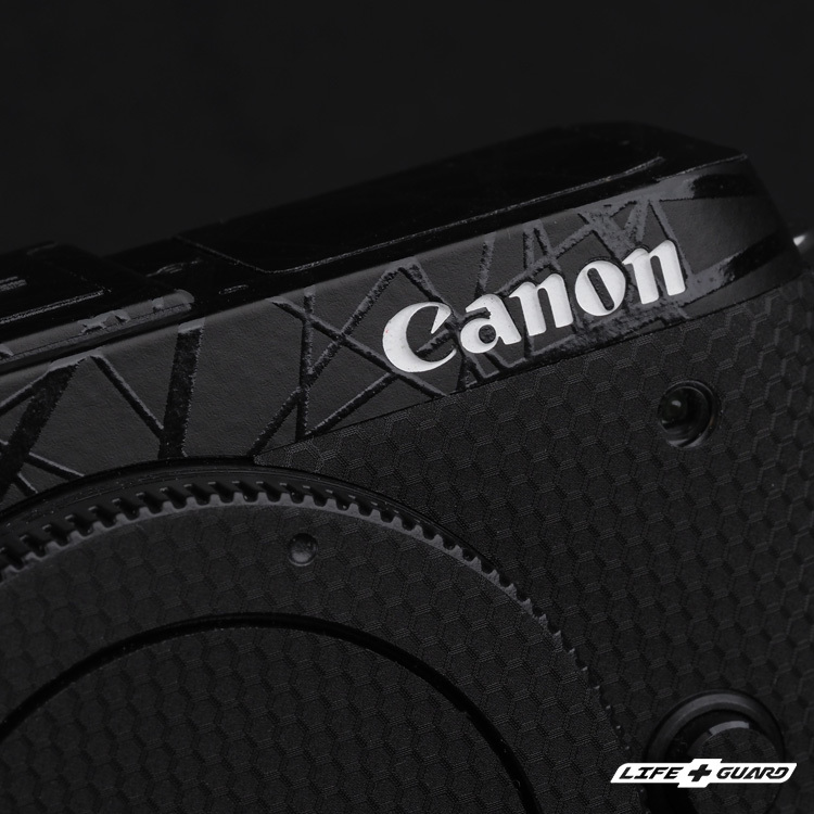 LIFE+GUARD Canon EOS M6 Mark II 貼膜，LIFE+GUARD 專機專屬設計開版