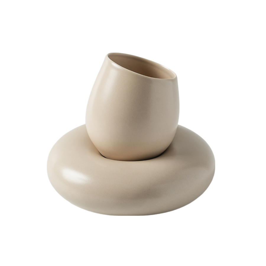 同心圈-共創小物 (柔和藕)