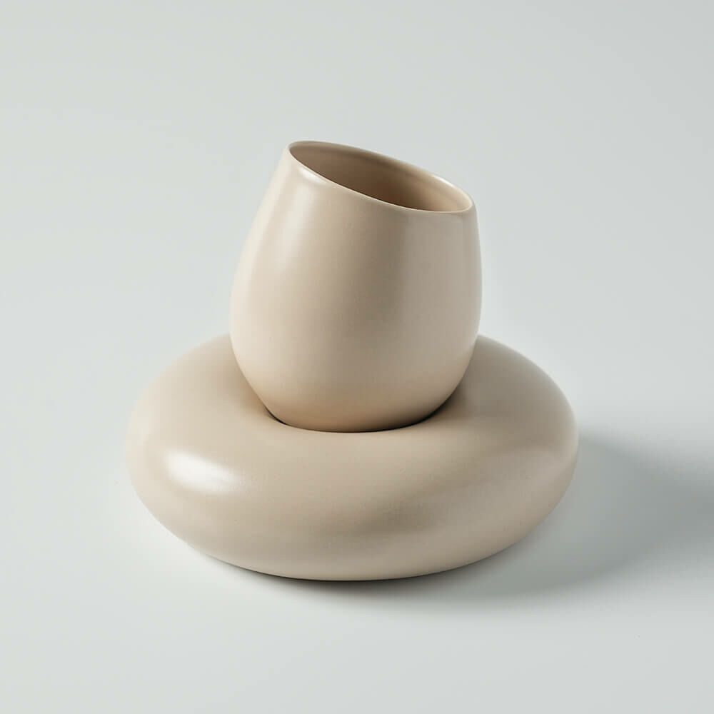 同心圈-共創小物 (柔和藕)