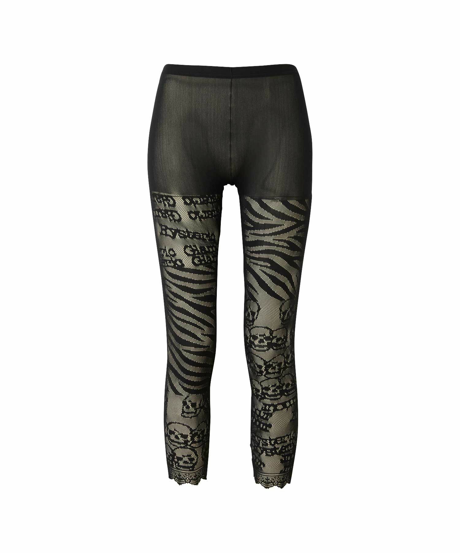 預購 - HYSTERIC GLAMOUR 骷髏圖案Leggings