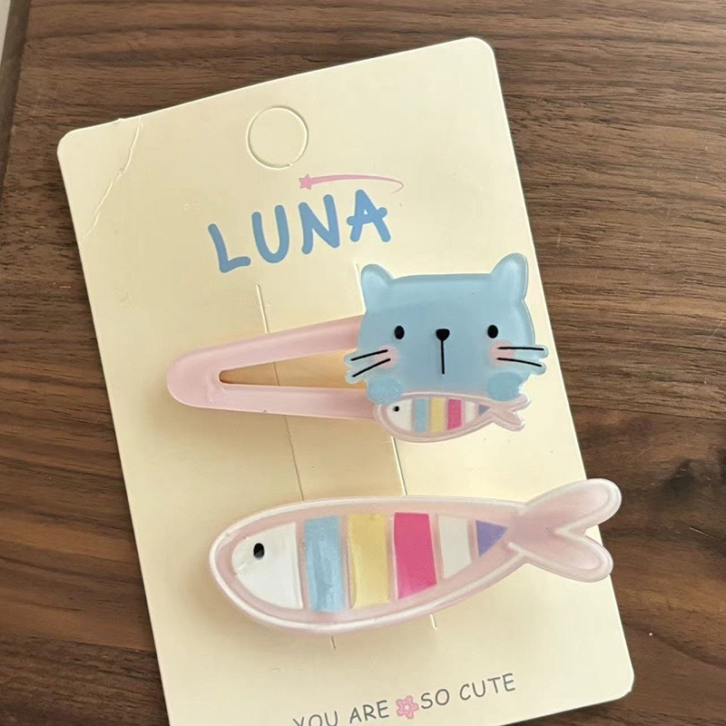 多巴胺療癒動物髮夾