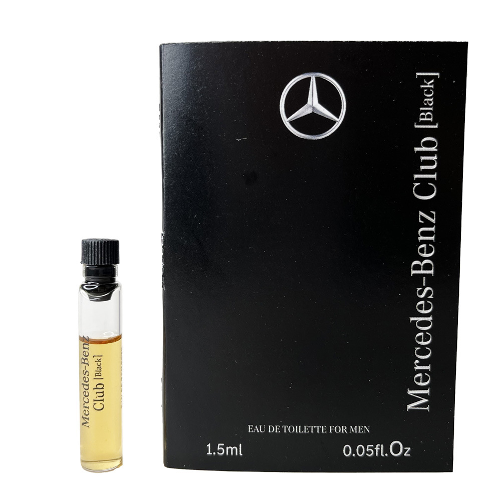 Mercedes Benz Man 賓士 闇黑騎士男性淡香水(原黑色風潮) 1.5ML 針管