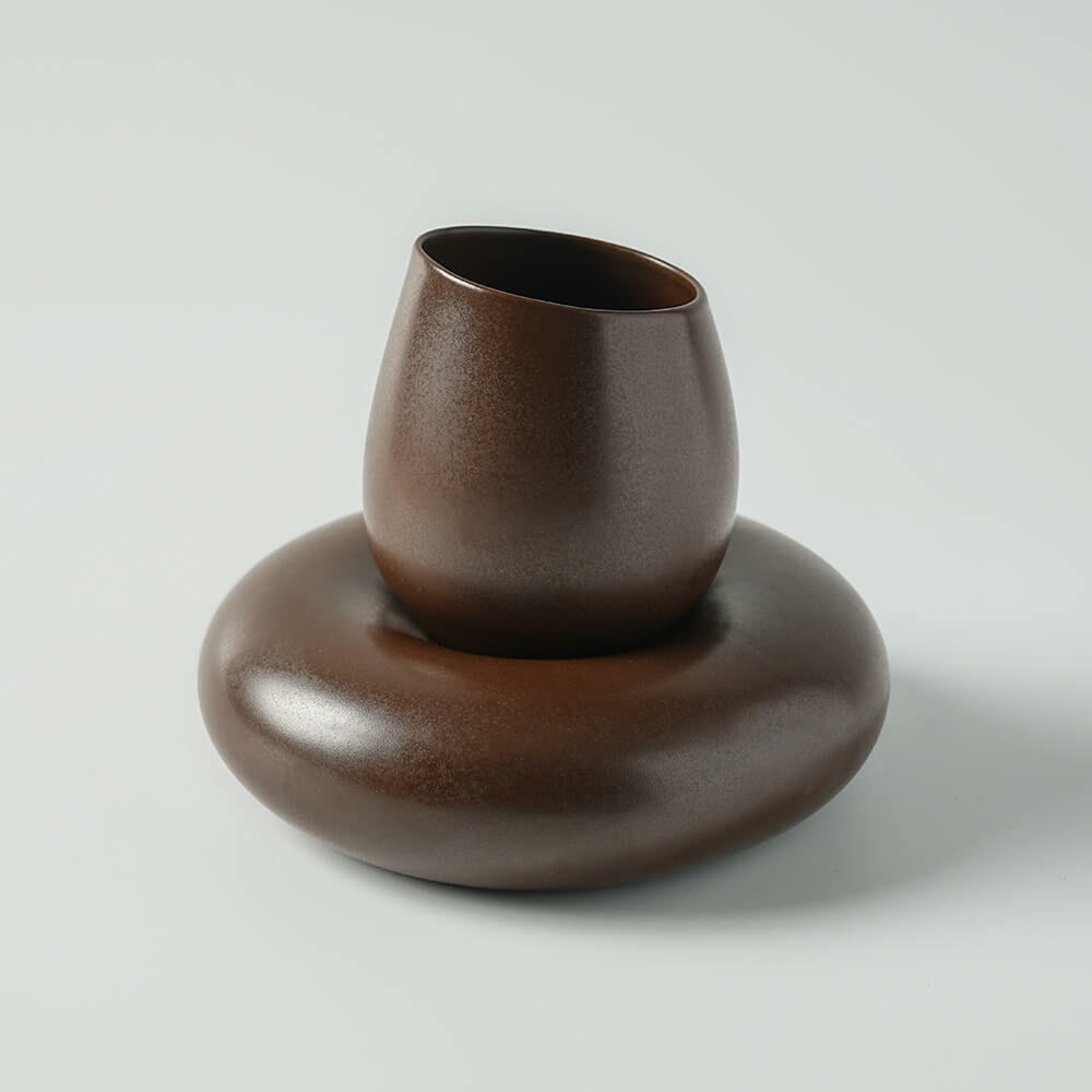 同心圈-共創小物 (深棕褐)