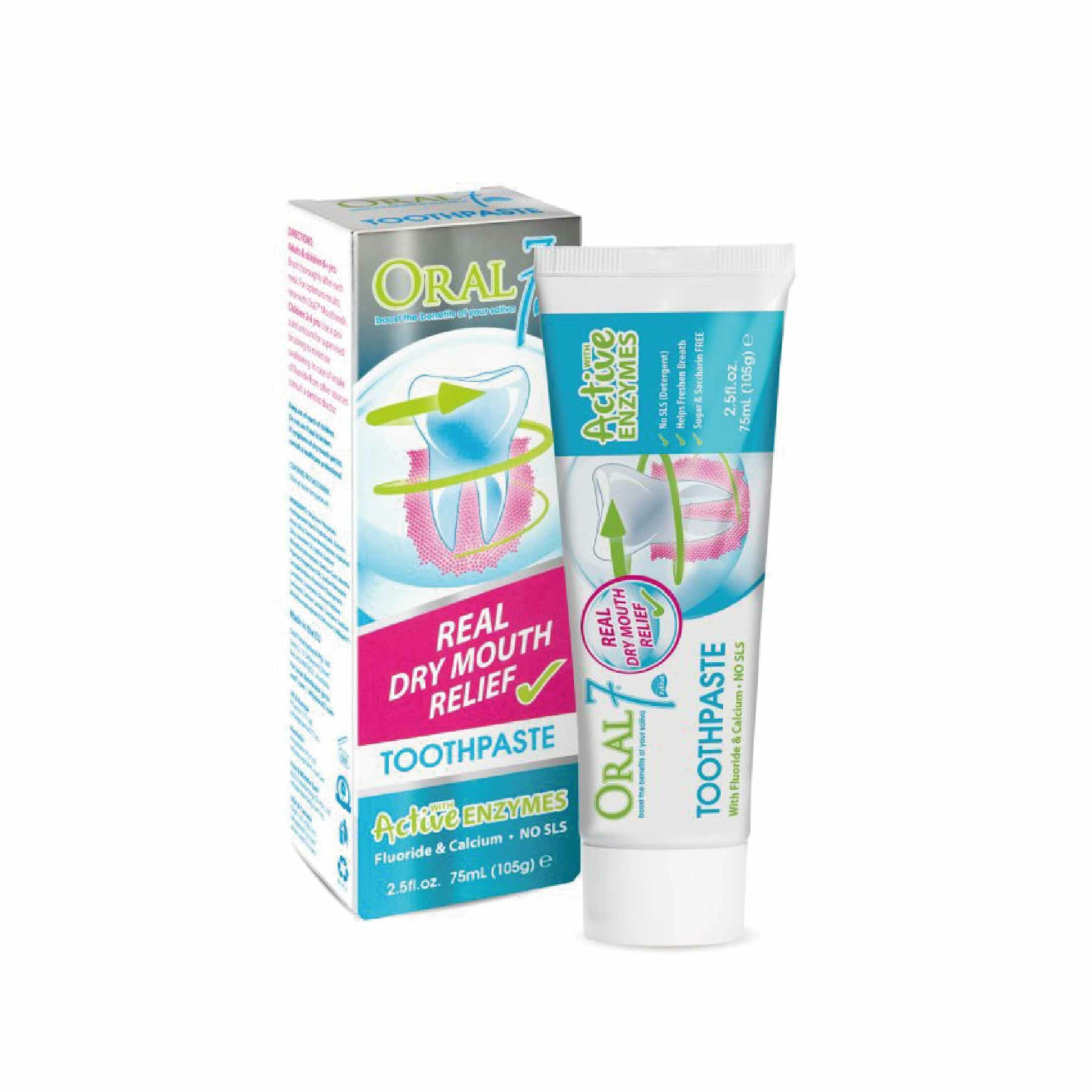 Oral7 口立淨7 酵素護理牙膏75ml