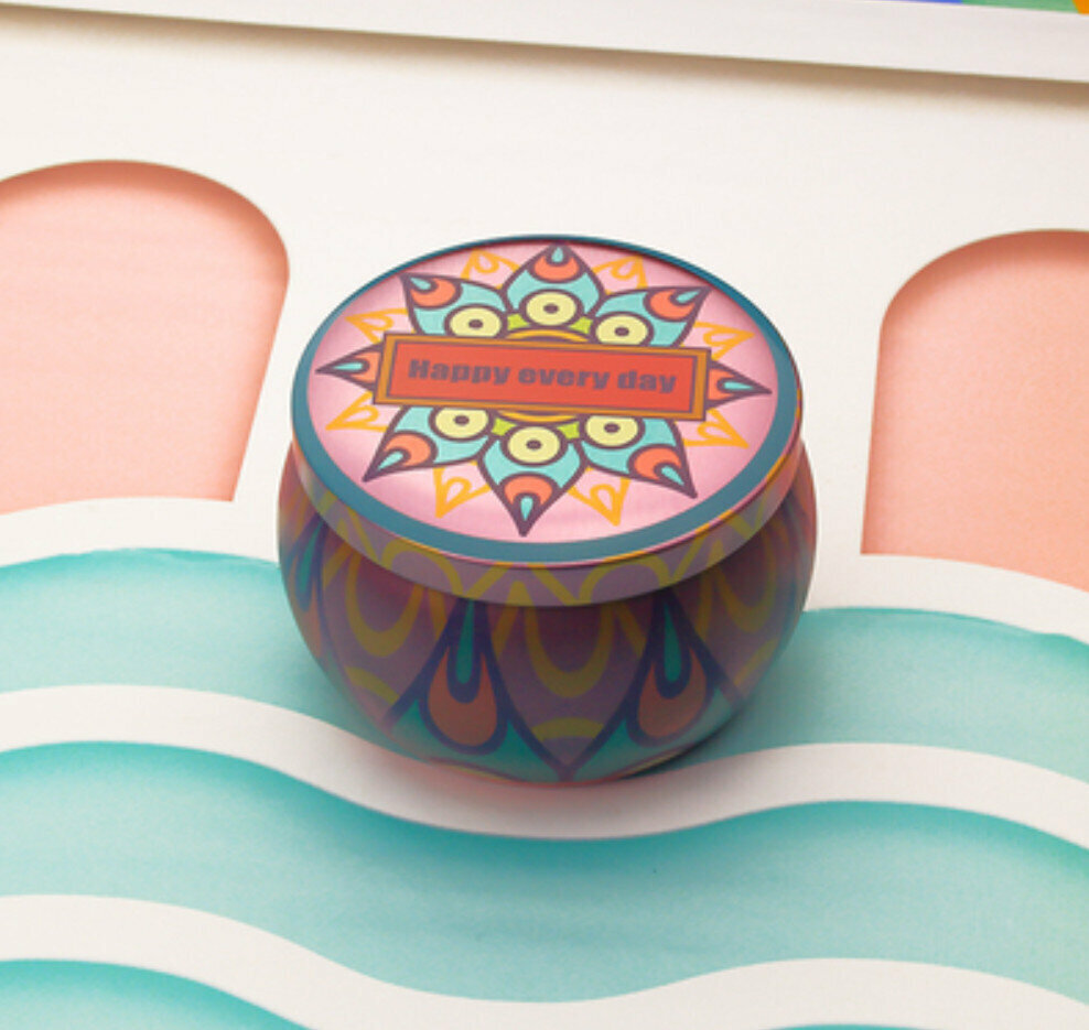 Popular storage iron box (04#) (diameter 7cm*height 5cm)