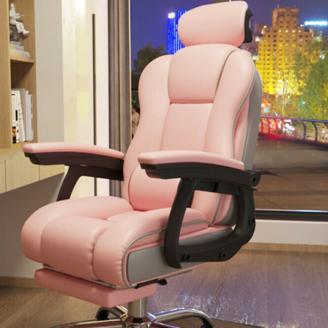 Hot Selling Mesh Computer Chair Ergonomic Computer Chair (Pink)