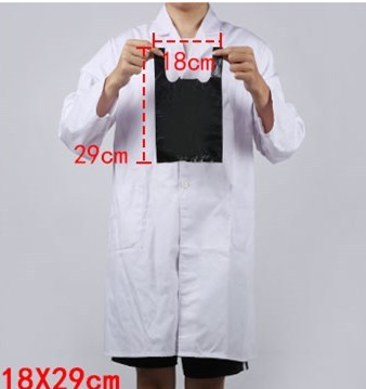 Hot style (pack of 100) disposable thickened plastic garbage bags (black) (size: 18cm*29cm)