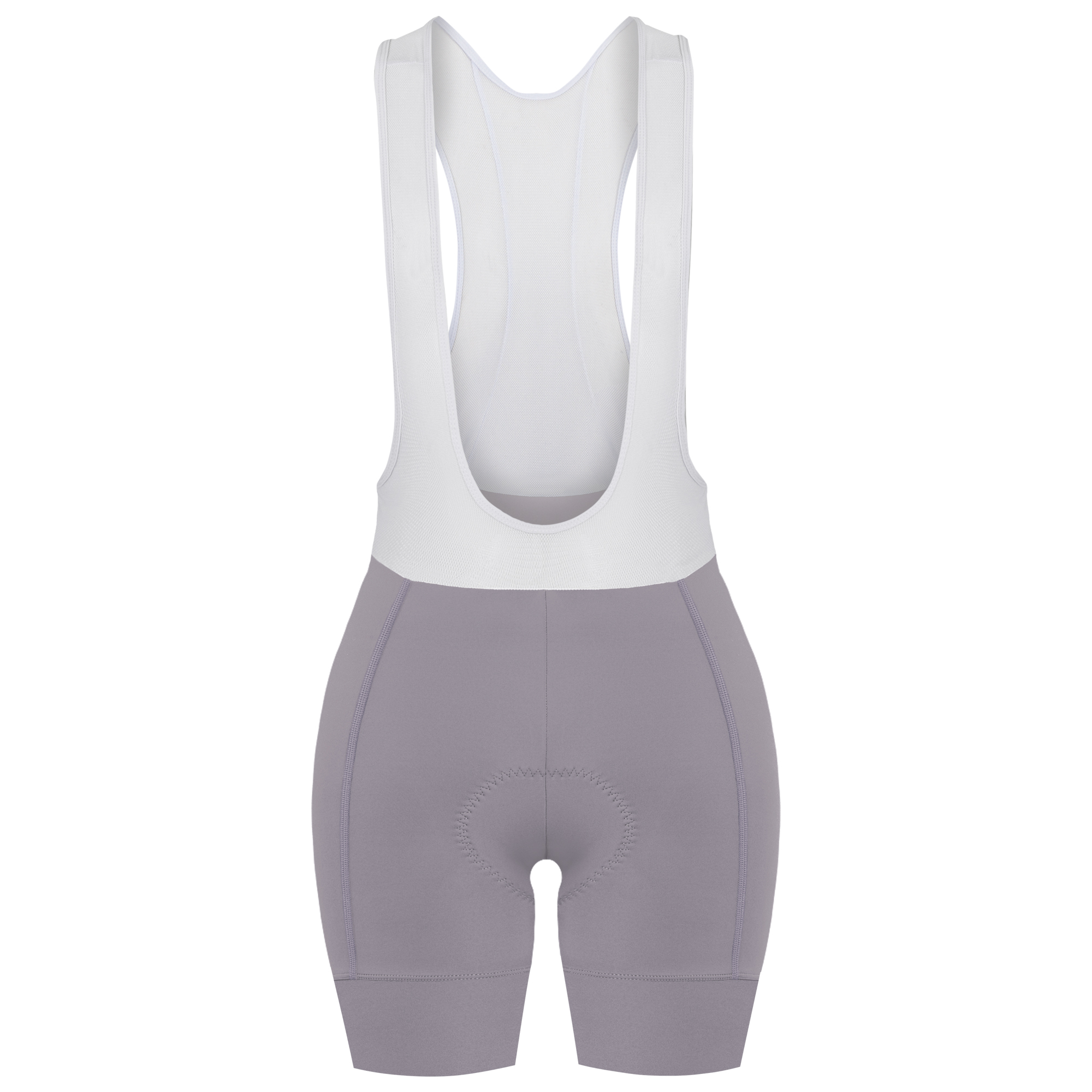 女款吊帶短褲 潔淨 II 灰紫