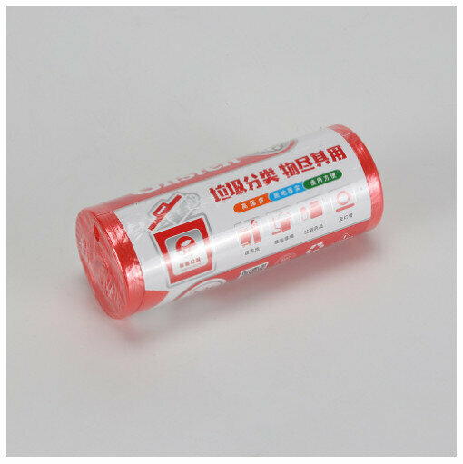 Hot recommendation [30 pieces/roll] garbage bags (red) for household trash cans 45cm*55cm)