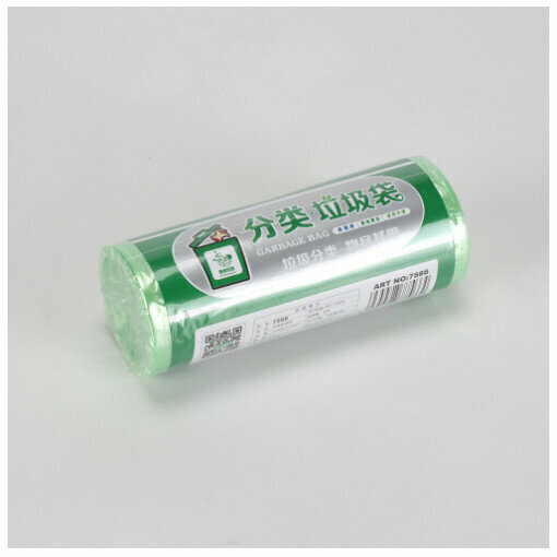 Hot recommendation [30 pieces/roll] garbage bags (green) for household trash cans 45cm*55cm)
