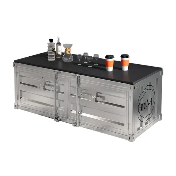New retro coffee table iron design art product (coffee table) 120x60x50cm