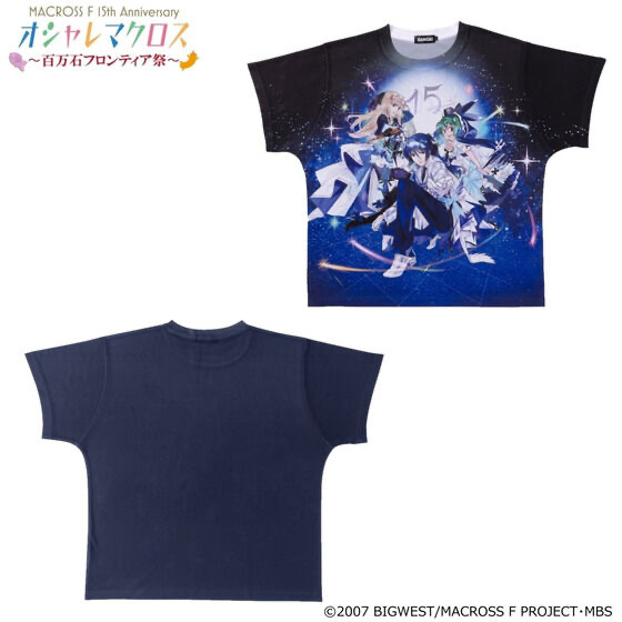 220230 Pbandai 預訂 2024/12月 オシャレマクロス ～百万石フロンティア祭～ フルパネルTシャツ