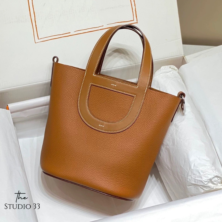 精緻質感水桶包(真皮)