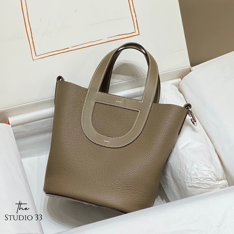 精緻質感水桶包(真皮)