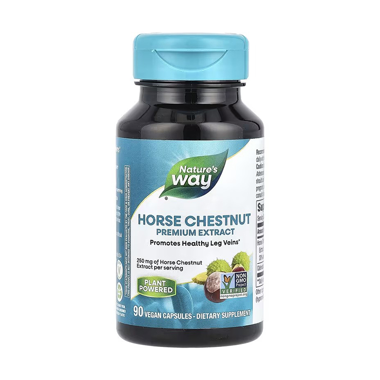 Nature's Way, Horse Chestnut, 250 mg, 90 Vegan Capsules