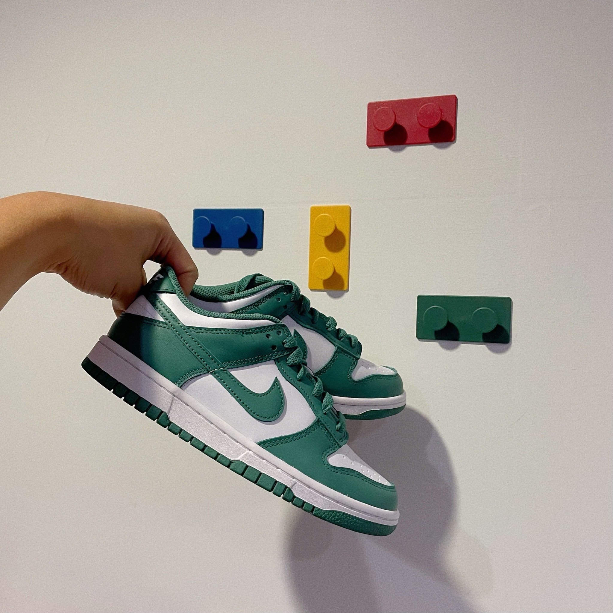 Nike Dunk Low GS 叢林秘境 雲杉綠 白綠 HF4798-100