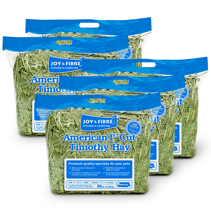 Joy & Fibre 美國一割提摩西草(無盒環保版) - 40oz x5包