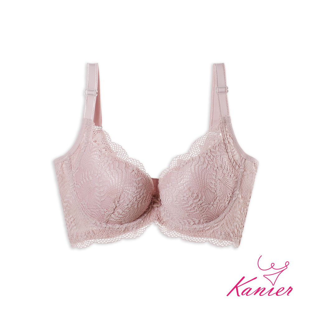 【Kanier卡妮兒】愛戀翠綠林．立體罩杯機能型軟鋼圈內衣【7215 櫻花粉 -B / C罩杯】
