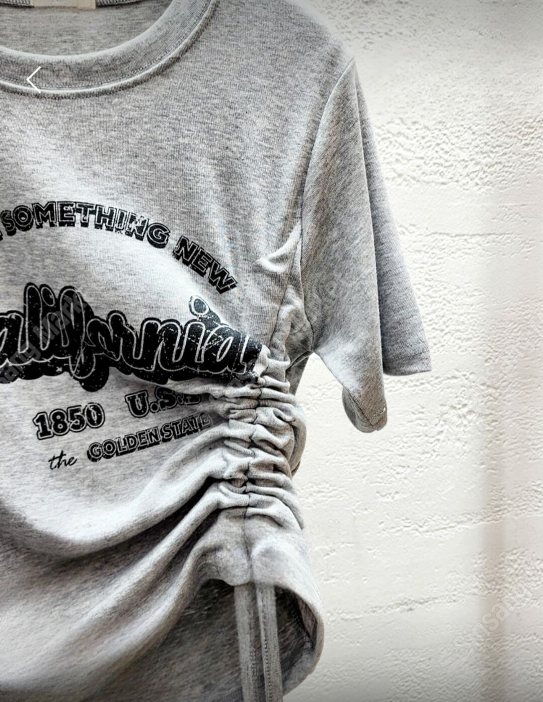 🇰🇷 側拉繩短 T-Shirts (K8 F120)