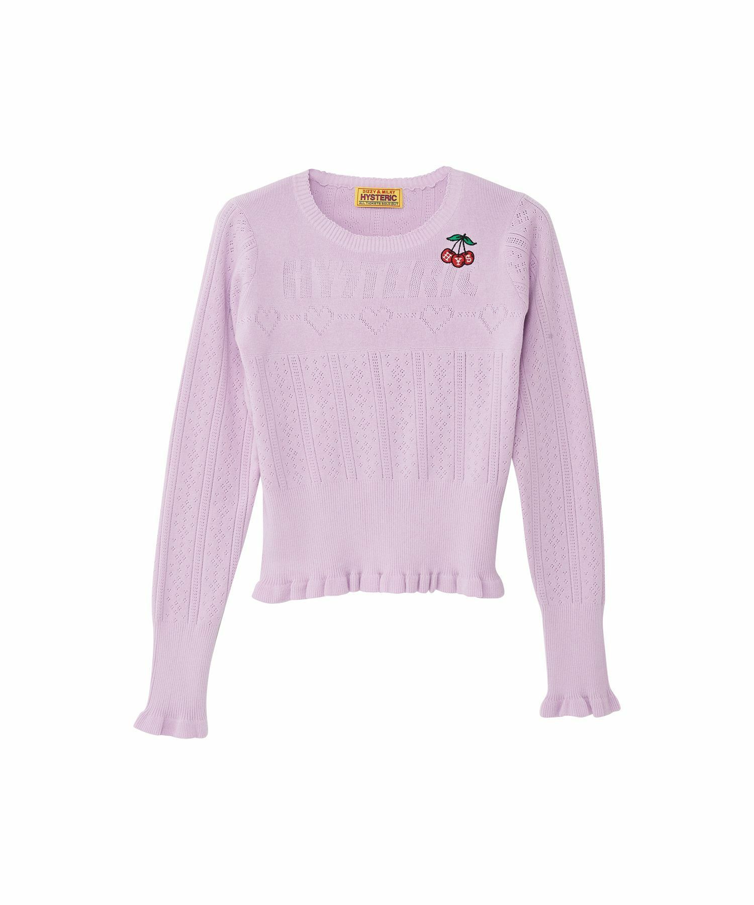 預購 - HYSTERIC GLAMOUR CHERRY刺繍Top