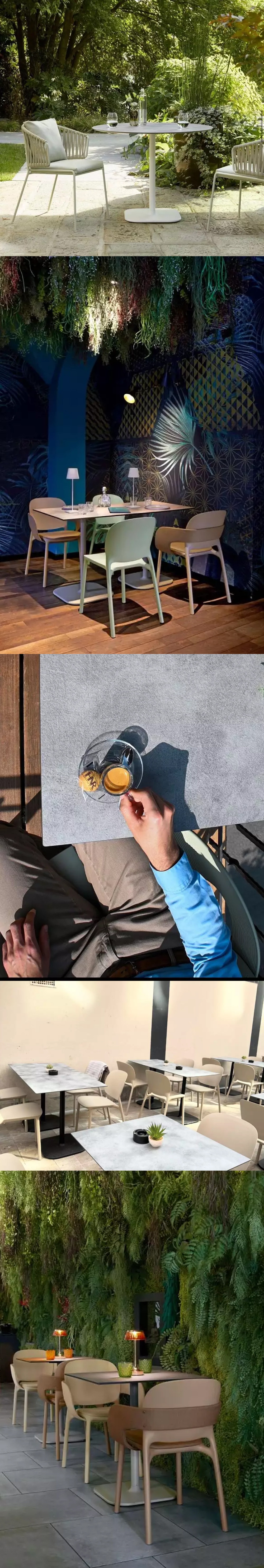 S.CAB-Rhino犀牛餐桌，各款式桌腳及桌面顏色，搭配各款式餐椅，百搭空間。