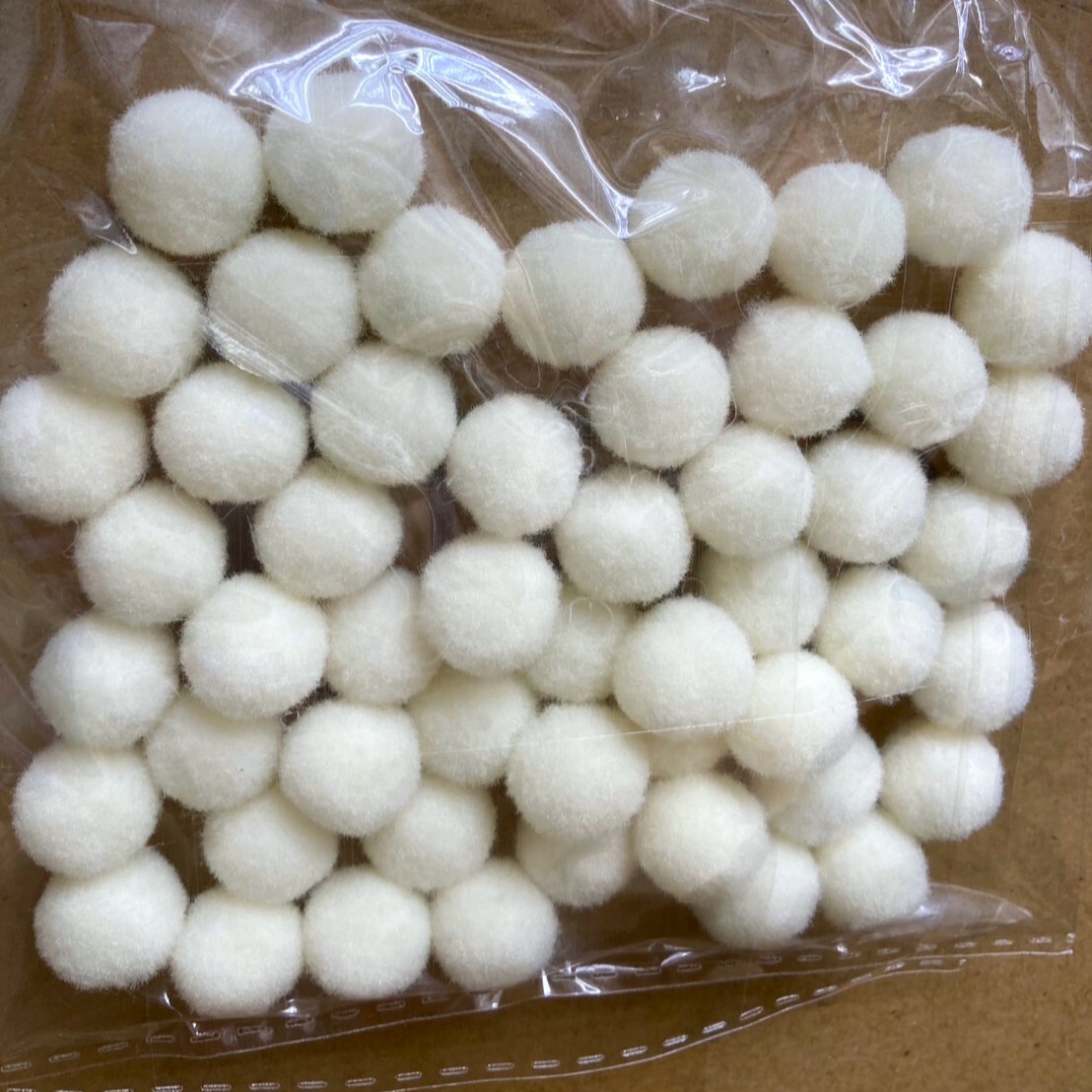 彩色毛絨球 (袋裝)