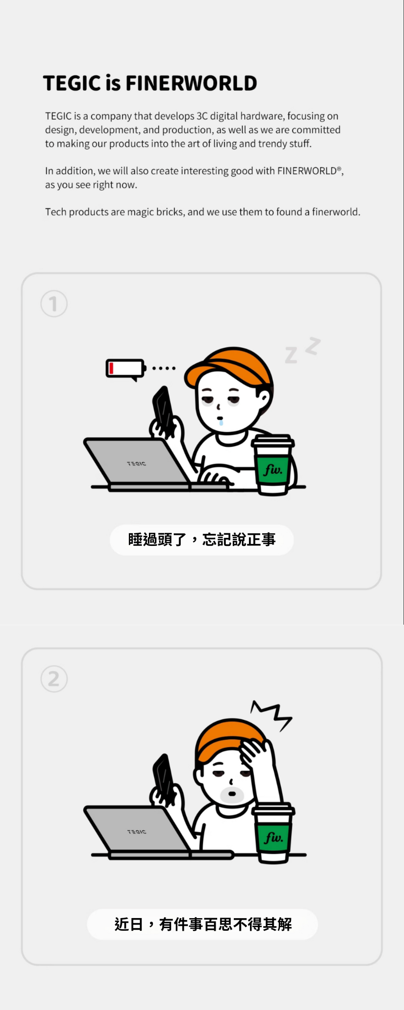 TEGIC x FINERWORLD 35  充電頭   聯名款