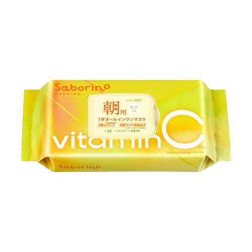 BCL Saborino 早安面膜（30 片裝）（維他命C／紅石榴）